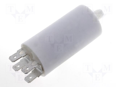 Пусков кондензатор 60UF 450V CPS-60/450 Кондензатор: за двигатели, работа; 60uF; 450V; ±5%; болт М8